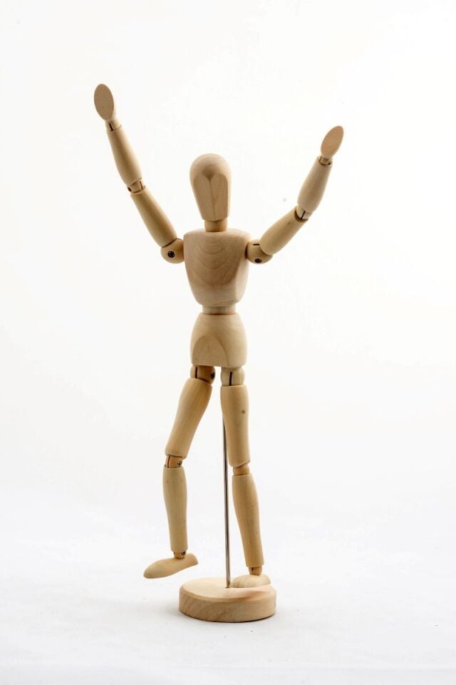 Ahşap Robot Model 3