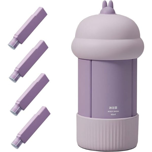 4'ü 1 Arada Seyahat Şişesi Seti