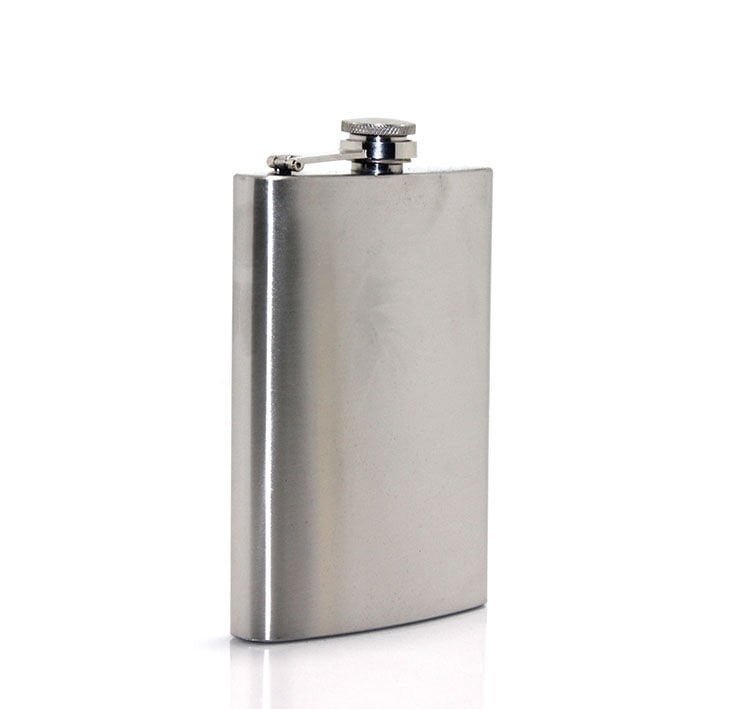 Paslanmaz Çelik 6 Oz Tekli Matara