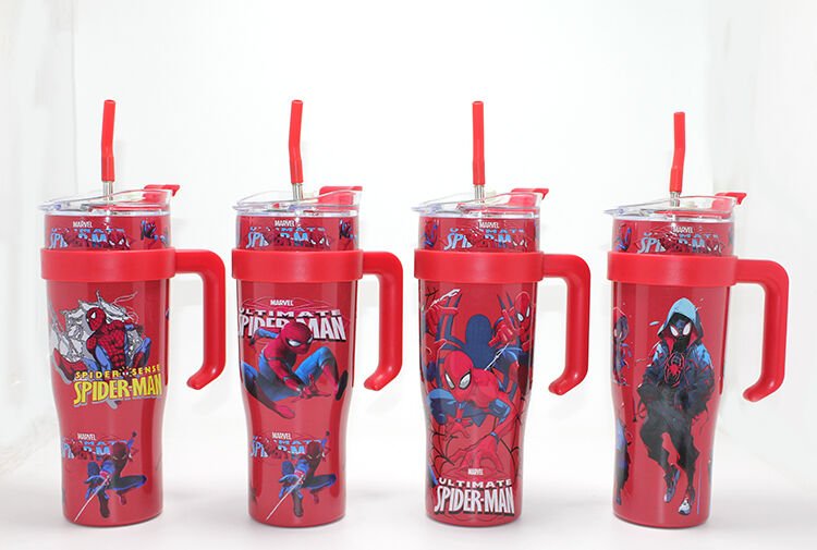 Spiderman Pipetli Termos Suluk