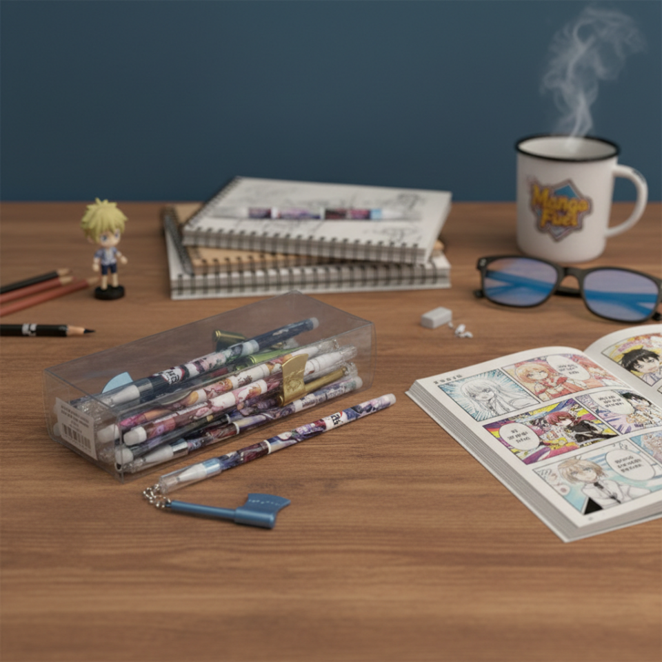 Anime Figür Tükenmez Kalem Model 8