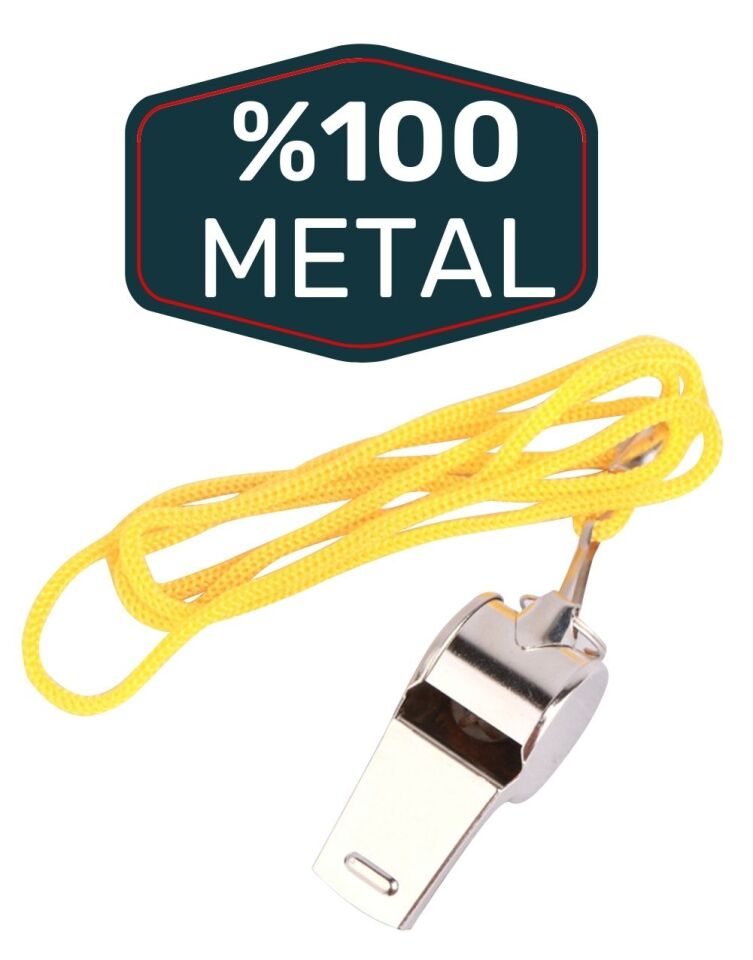 METAL İPLİ İKAZ DÜDÜĞÜ 24 ADET