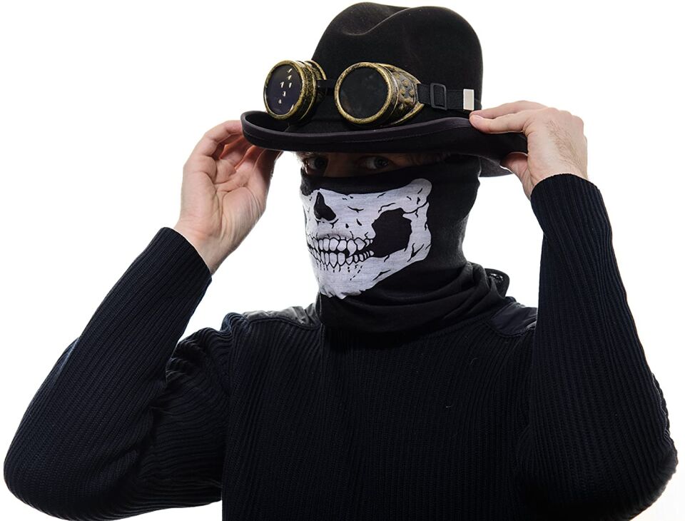 Motorcu Boyunluk Baf Buff Bandana - 25x48 cm Model 7