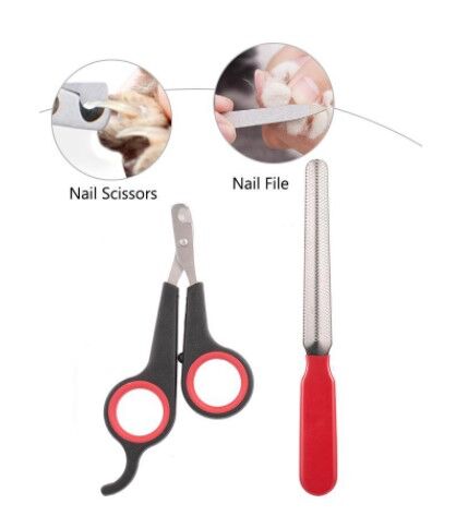 Evcil Hayvan Tırnak Makası ve Törpü Seti