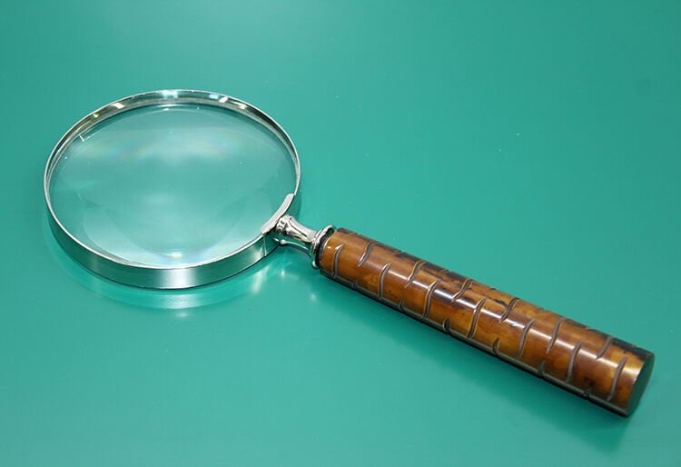 Boynuz Pirinç Büyüteç Model 5