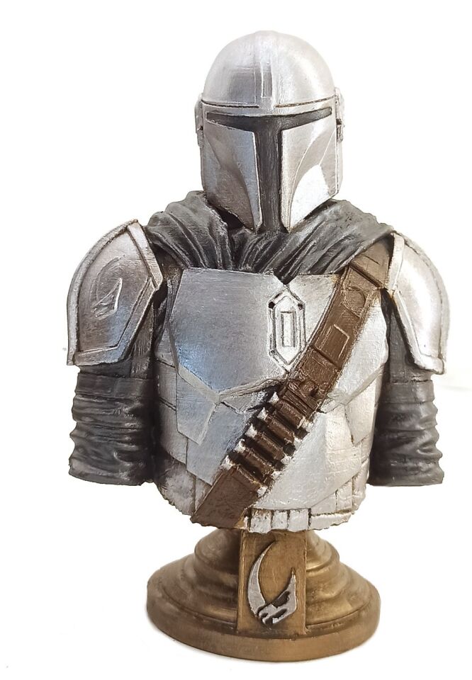 Mandalorian Büst Model 2