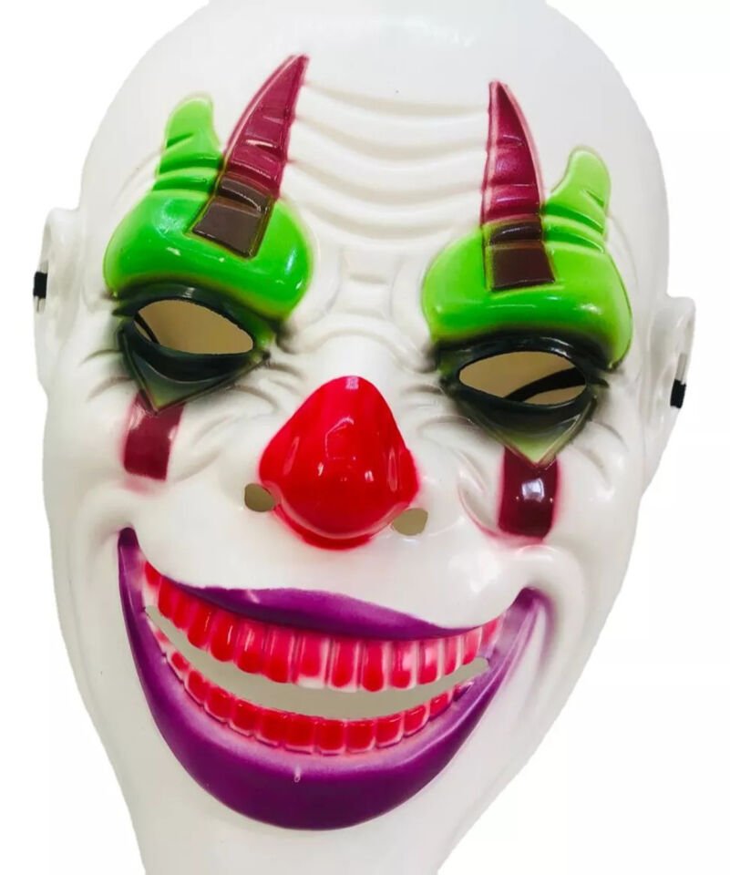Psikopat Palyaço Temalı Joker Maskesi
