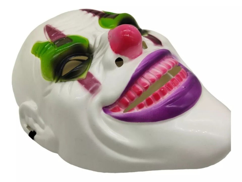 Psikopat Palyaço Temalı Joker Maskesi