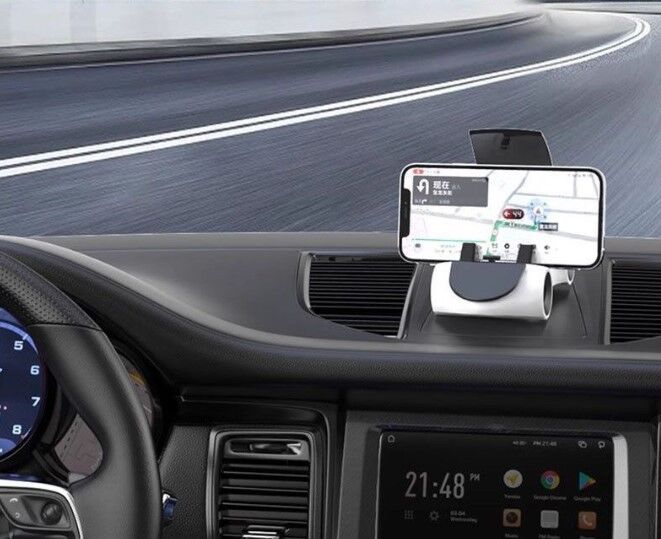 Araba Tasarımlı Araç İçi 360 Derece Telefon Tutucu