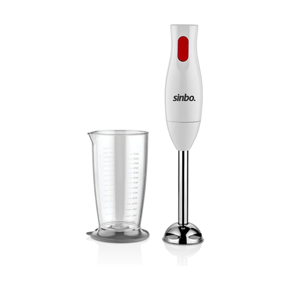 Sinbo Çubuk El Blender - 700 ml Ölçekli Hazne - Paslanmaz Çelik Uçlu