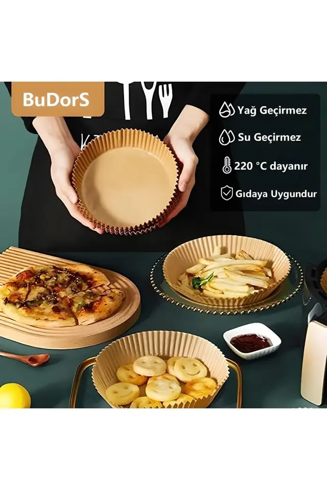 Fritöz Pişirme Kağıdı 50 Adet