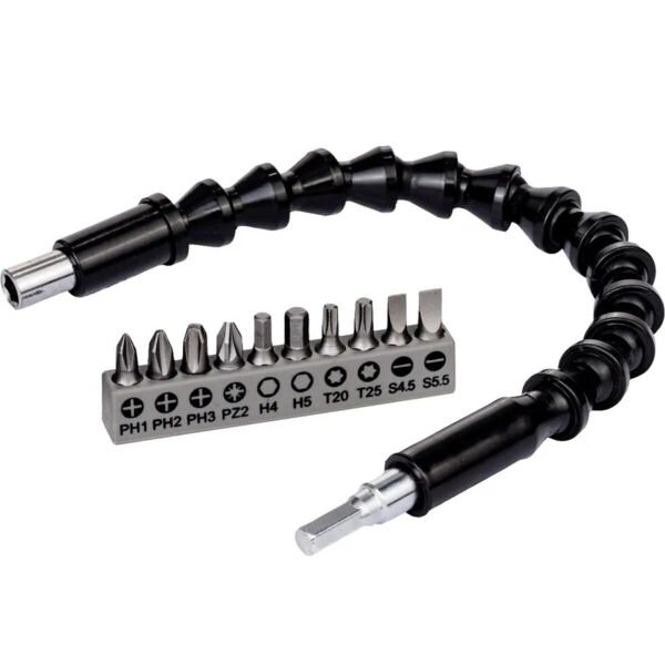 Esnek Şaftlı Tornavida Ucu Seti