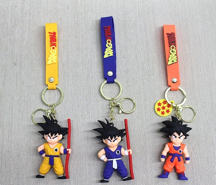 Dragon Ball Silikon Anahtarlık