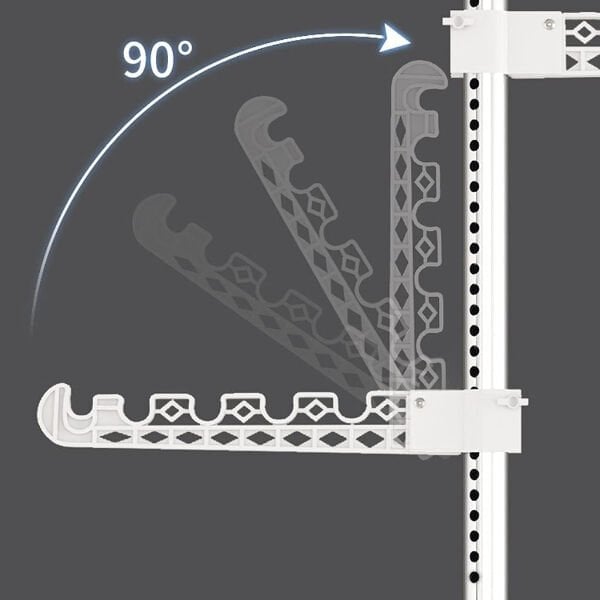 Teleskopik Giysi ve Çamaşır Askısı