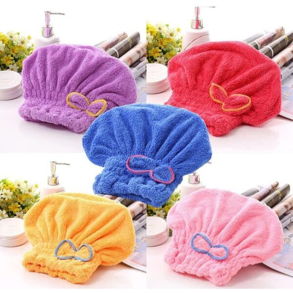 Havlu Saç Kurutma Bonesi