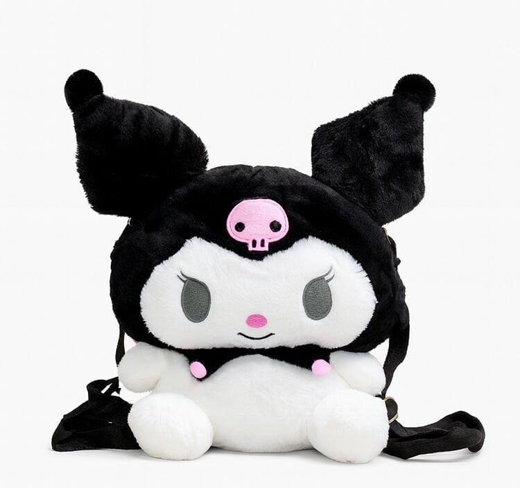 Sevimli Peluş Kuromi Sırt Çantası
