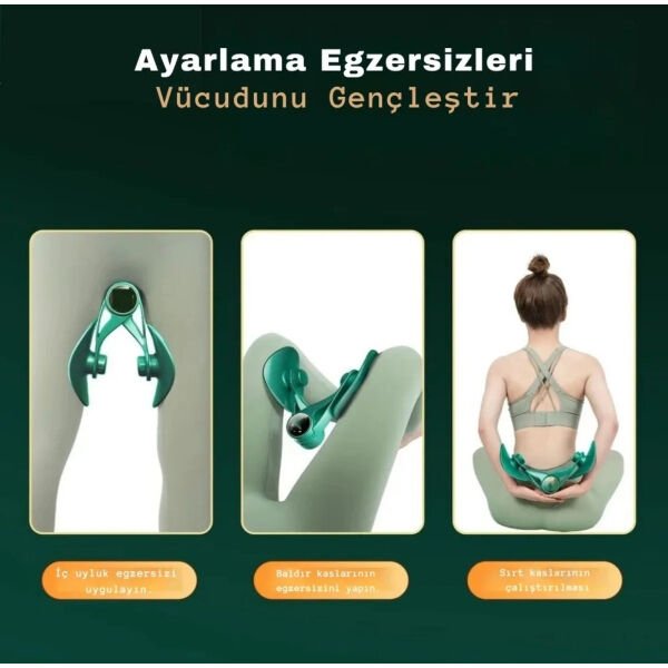 Kadınlar İçin Sayaçlı Bacak Kası Egzersiz Aleti