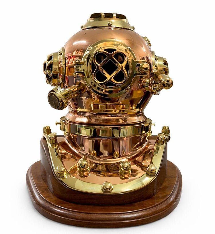 Pirinç Dalgıç Başlığı 50x50 cm