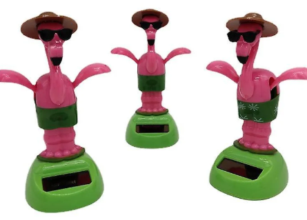 Güneş Enerjili Solar Sallanan Flamingo