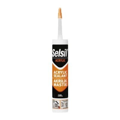 Beyaz Akrilik Mastik - Silikonize Akrilik - 500 gr