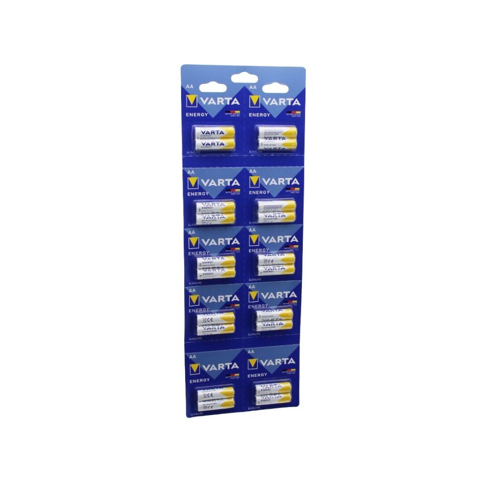 Kalem Pil Alkalin - 20'li Paket - AA Pil
