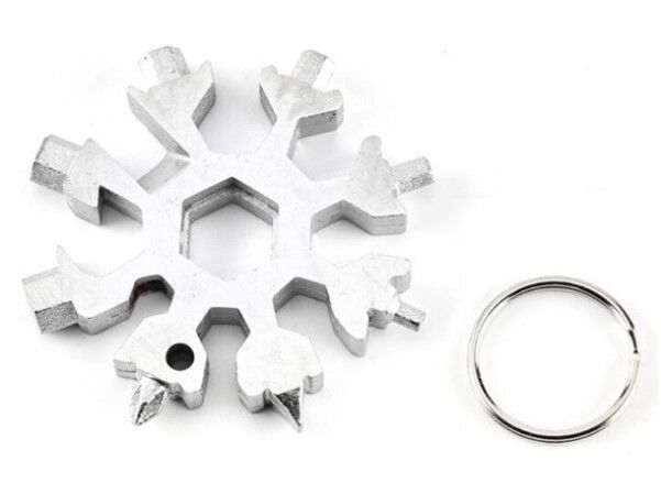 Kar Tanesi Çok Amaçlı Anahtarlık Açacak