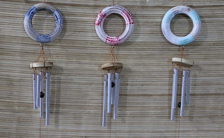 Üstü Ahşap Metal Çan Model 2