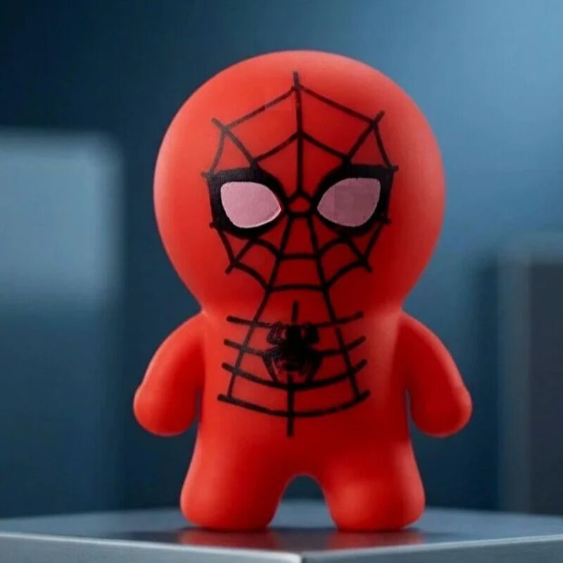 Spider-Man Tasarımlı Squishy - 12'li Paket - Yumuşak Oyuncak