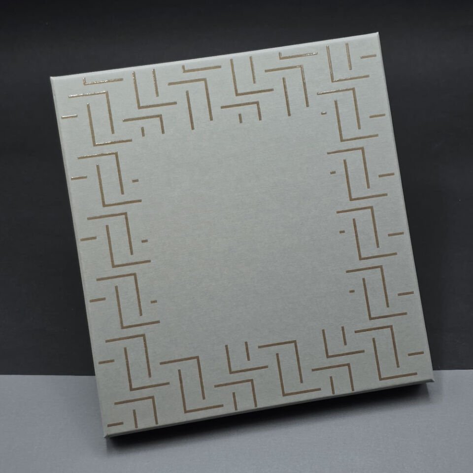 Mavi Termo Deri Defter Ve Metal Roller Kalem Seti