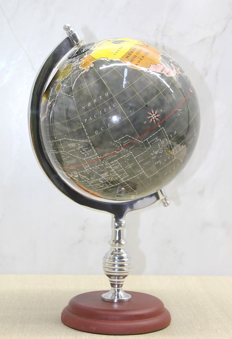 Dekoratif Masaüstü Dünya Küre - Model 7